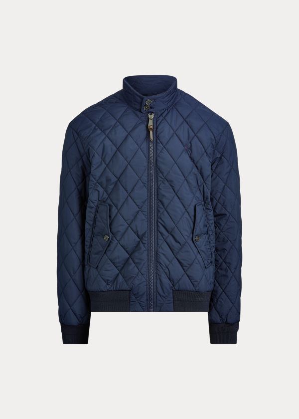 Chaquetas Polo Ralph Lauren Hombre Azul Marino - Quilted - IRGYK5861